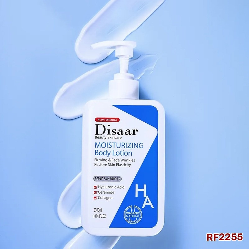 DISAAR Hyaluronic Acid and Ceramide Moisturizing лосьон для тела 300 г, фото 1