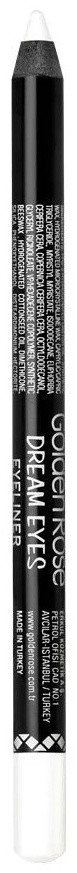 GOLDEN ROSE Dream Eyes Eyeliner карандаш белый 405