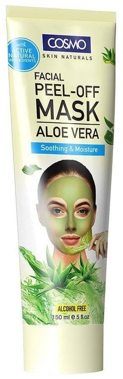 Маска для лица Cosmo пленка Peel-off Aloe vera 150 мл, фото 1