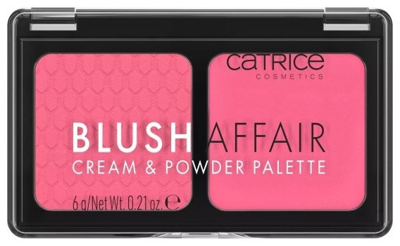Catrice Blush Affair Cream & Powder Palette румяна 020 Pleasing Pink, фото 1