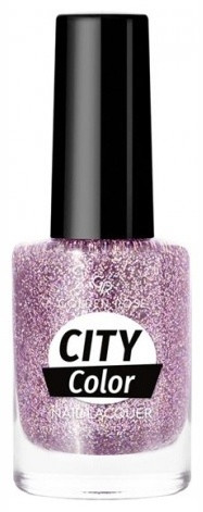 GOLDEN ROSE лак city color nail glitter №102