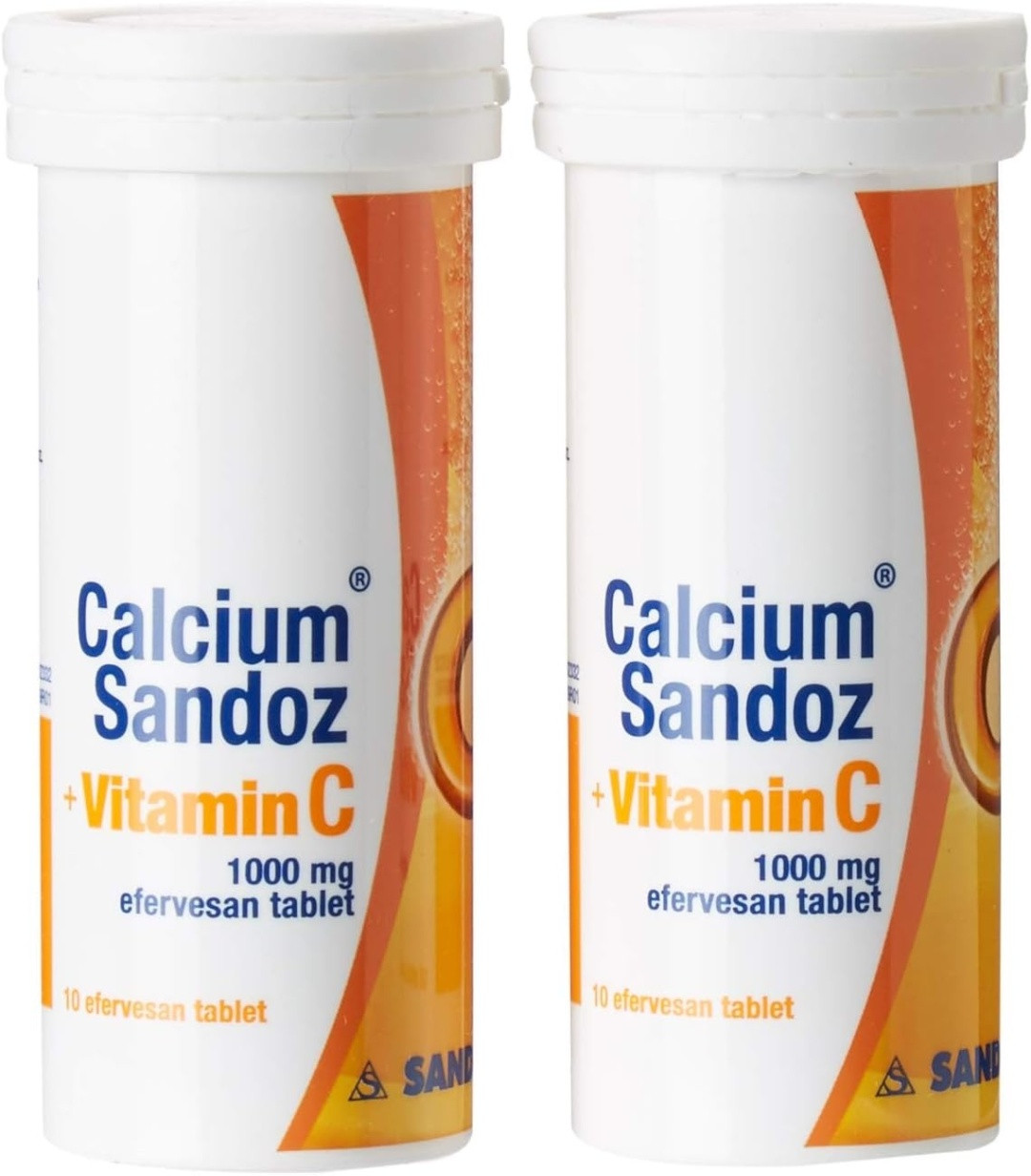 Sandoz Pharmaceuticals Calcium-Sandoz +Vitamin C таблетки 10 шт