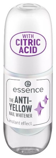 Essence лак THE ANTI-YELLOW NAIL WHITENER THE ANTI-YELLOW NAIL WHITENER 8 мл