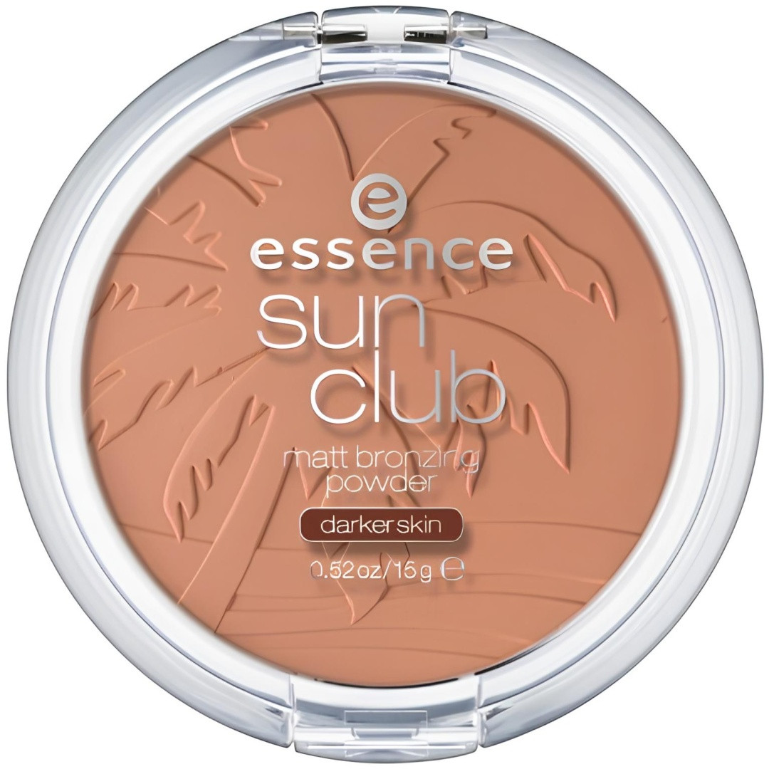 Пудра Essence Sun Club Matt Bronzing сухая 02 sunny светло-коричневый, фото 1