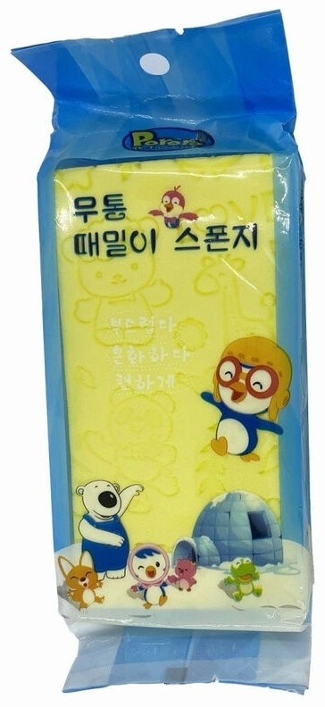 Pororo губка для тела поролон