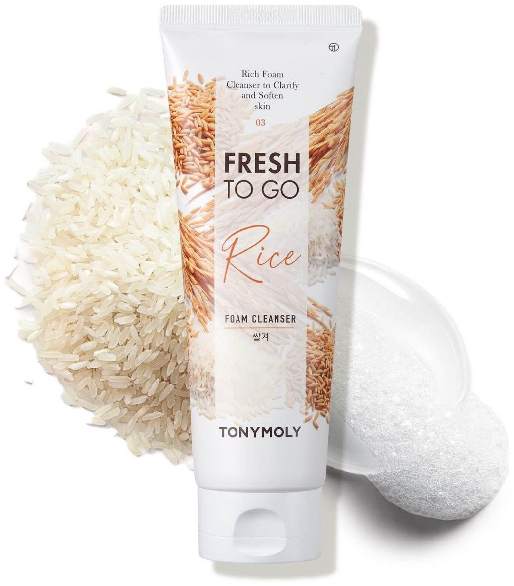 TONY MOLY Fresh To Go Rice Foam Cleanser пенка 170 мл