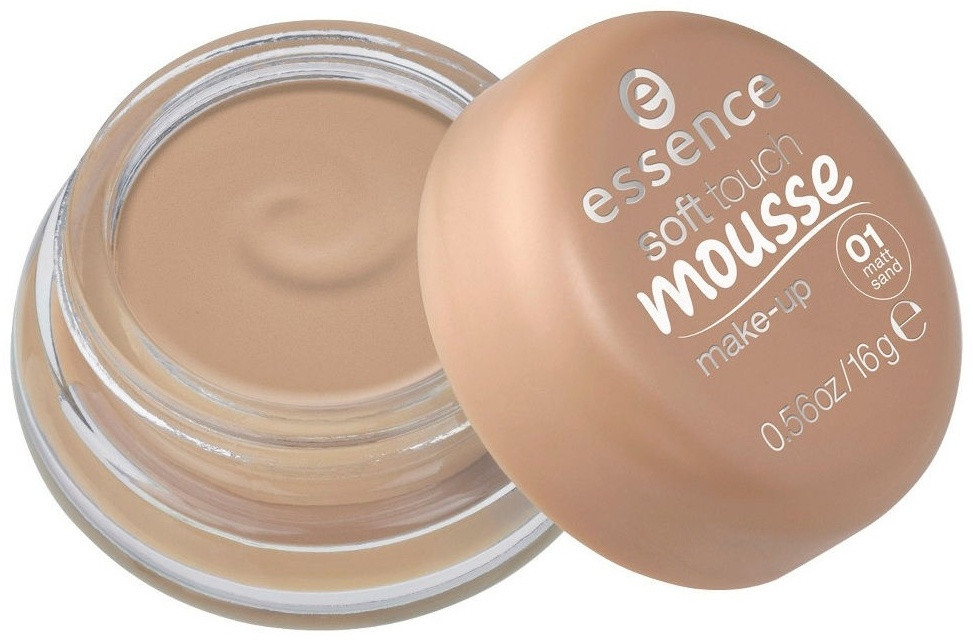 Essence Soft Touch Mousse Make-Up тональный крем 01 matt sand 7 мл