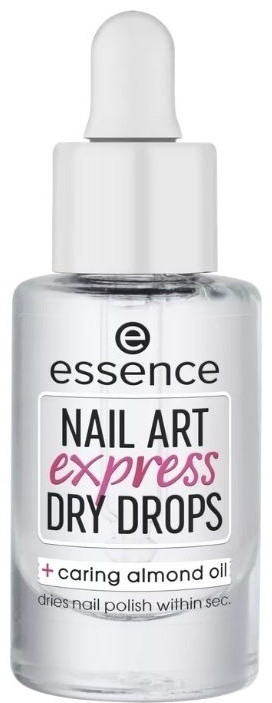 Essence верхнее покрытие Express Dry Drops Clear глянцевое 8 мл, фото 1