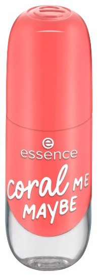 Essence лак Gel nail colour 52 - coral ME MAYBE 8 мл, фото 1