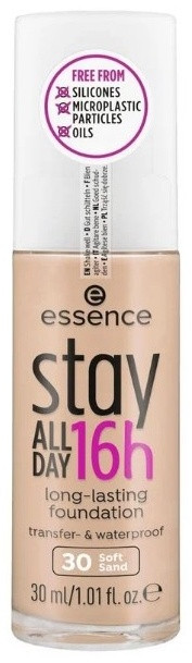 Essence Stay All Day 16h тональный крем 30 soft sand 30 мл, фото 1
