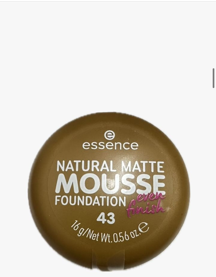 Essence Natural Matte Mousse тональный крем 43 16 мл