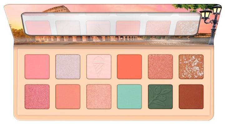 Essence тени прессованные Eyeshadow palette Benvenuti a Roma
