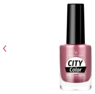 GOLDEN ROSE лак City Color Nail №35 розовый 10 мл