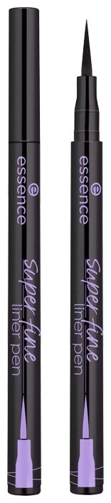 Essence Super fine подводка-фломастер черный 01