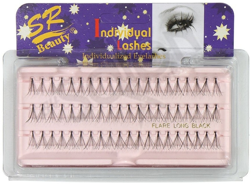 SR BEAUTY пучковые C 0.02 мм черный 12 мм