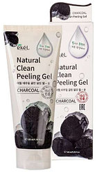 EKEL пилинг Natural Clean Peeling Gel с древесным углем 180 мл