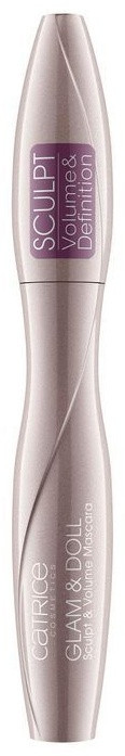Тушь для ресниц Catrice Glam and Doll Sculpt and Volume для объема, подкручивающая черный