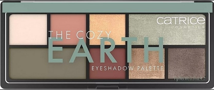 Catrice тени прессованные The Cozy Earth 01