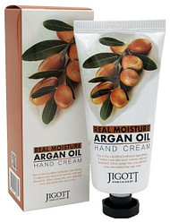 JIGOTT Real Moisture Argan Oil крем для рук 100 мл