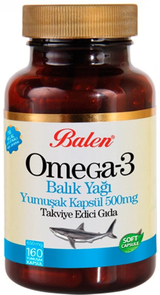 Balen рыбий жир Omega 3 160 капсул