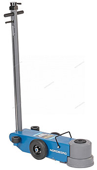 Домкрат пневмогидравлический подкатной двухштоковый, 50/80 т