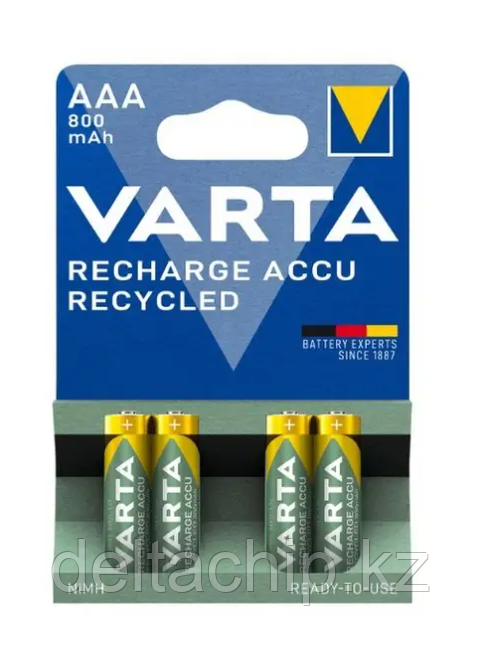 Аккумулятор R2U  Micro 800mAh 1.2V-HR03/AAA (4шт)