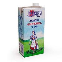 Молоко Вологжанка 3.2% и 2,5% Натуральное для кофе