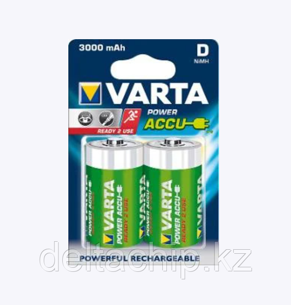 Аккумулятор Power Play Mono 3000mAh 1.2V-HR20/D(2шт)
