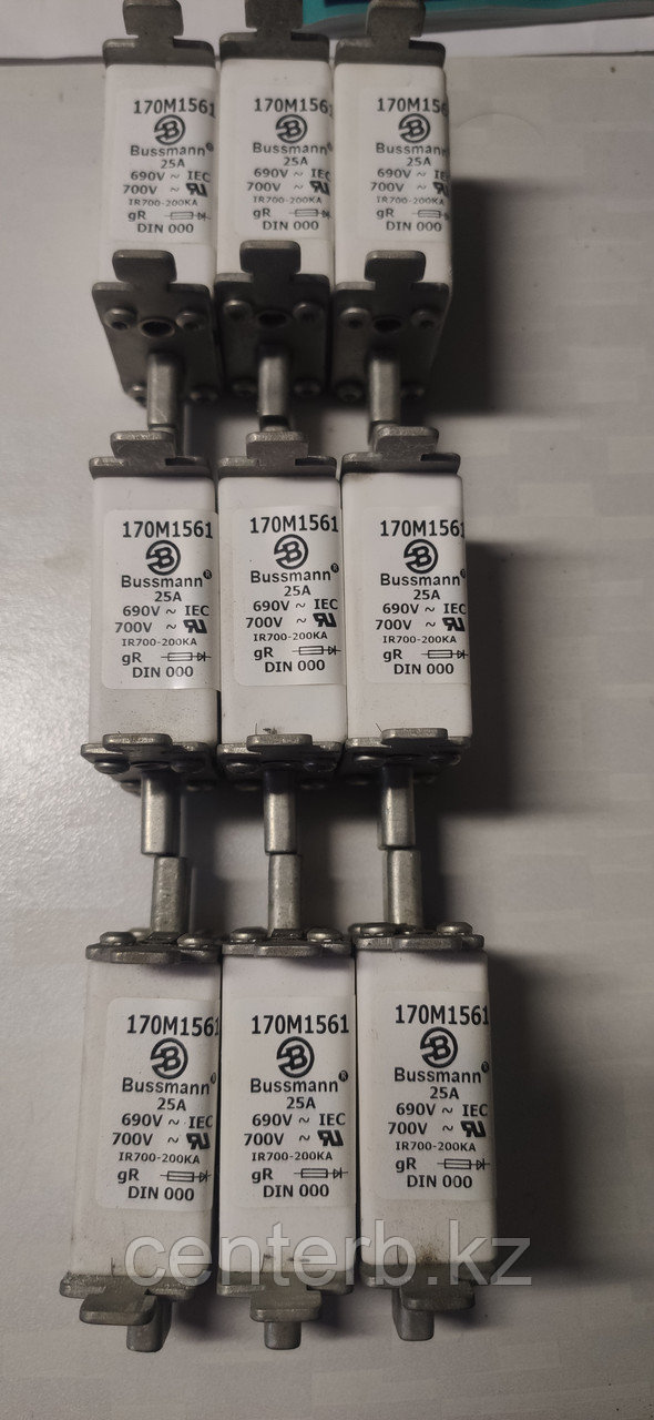 Предохранитель 25А Bussmann 170M1561-B