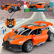 JT642 Спортивная машина двери открываются от пульта на р/у, 4 функции,(оранжевая), 29*10см, фото 2