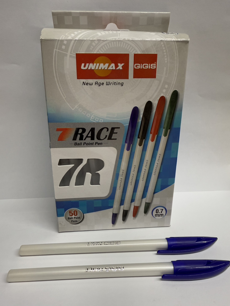 Ручки шариковые unimax 7Race, фото 1