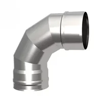 Отвод 135*, ф 150, AISI 439/1,0мм,