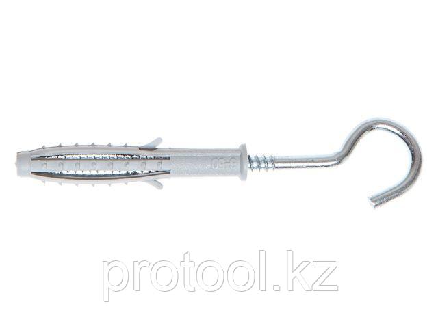 Дюбель с С-образным крючком 10х50 мм (2 шт в зип-локе) STARFIX (STARFIX) (SMZ1-22628-2)