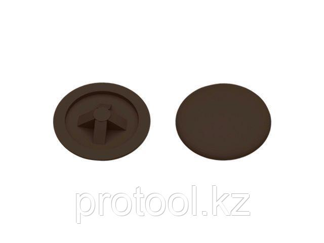 Заглушка для самореза PH2, декоративная темно-коричневая (50 шт в зип-локе) STARFIX (STARFIX) (SMZ1-85589-50)