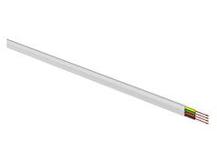 Кабель телефонный ШТЛП 4 жилы CCA белый (бухта 100 м) REXANT (REXANT) (01-5101-3)