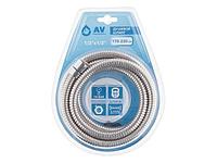 Шланг душевой, SUS/EPDM, 1/2" г-г 170-230 см, мат., AV Engineering (Гайка цинк, 10 бар) (AV Engineering)