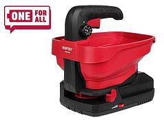 Аккум. разбрасыватель WORTEX CSP 1805 в кор. ALL1 SOLO в кор. 18 В, шир. 5м, конт. 3 л. (WORTEX) (1334494)