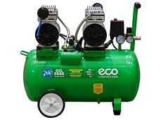 Компрессор ECO AE-50-OF1 безмасляный (280 л/мин, 8 атм, коаксиальный, безмасляный, ресив. 50 л, 220 В, 1,6, фото 3