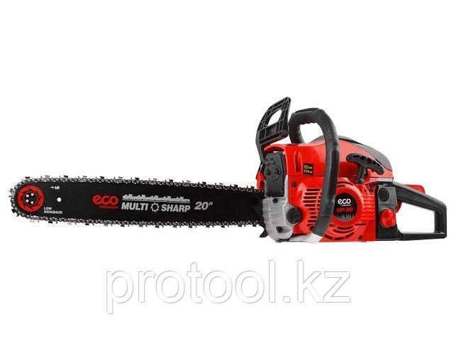 Бензопила ECO CSP-265 шина 50 см (20"), 0.325", 1.5 мм, 76 зв (2.60 кВт, 3.5 л.с., 52 см3, вес 6.8 кг) (ECO)
