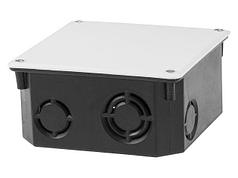 Коробка распаечная СП 110х110х50мм, крышка IP20 ЮПИТЕР (для сплошных стен) (ЮПИТЕР) (JP7112-02)