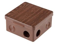 Коробка распаечная ОП 100х100х50мм, бук, 8 мембр. вх. IP54 ЮПИТЕР (ЮПИТЕР) (JP7113-13)