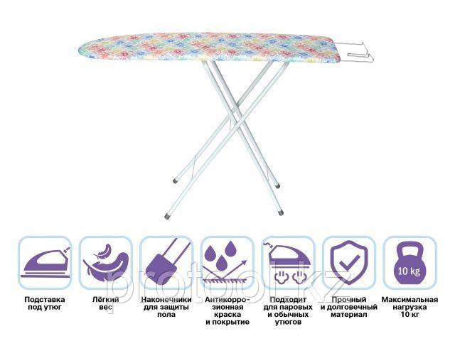 Доска гладильная Basic 4 (ДСП 1070х300 мм), с подставкой под утюг, PERFECTO LINEA (PERFECTO LINEA) (42-107304)