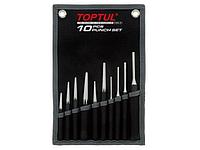 Набор выколоток 10шт на полотне TOPTUL (TOPTUL) (GPAQ1001)