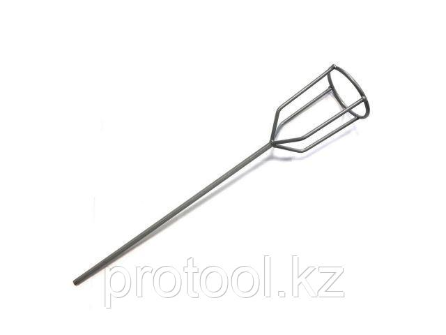 Миксер тип "Е" для гипса и нал. полов 100х550мм шестигр. (шестигранный хвостовик, для гипсовых смесей и