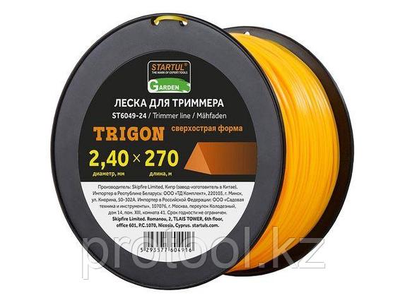 Леска ф 2.4 мм х 270 м треуг. сеч. STARTUL GARDEN (STARTUL) (ST6049-24), фото 1