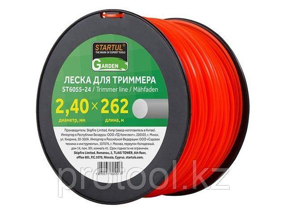 Леска ф 2.4 мм х 262 м кругл. сеч. STARTUL GARDEN (STARTUL) (ST6055-24), фото 1