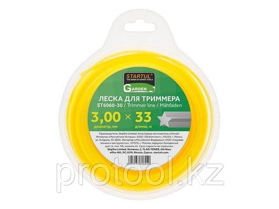 Леска ф 3.0 мм х 33 м "звездочка" STARTUL GARDEN (STARTUL) (ST6060-30), фото 1