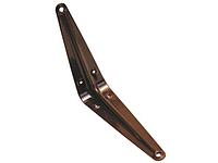 Кронштейн с ребром жесткости 200х250 мм коричневый STARFIX (STARFIX) (SMP-76606-1)