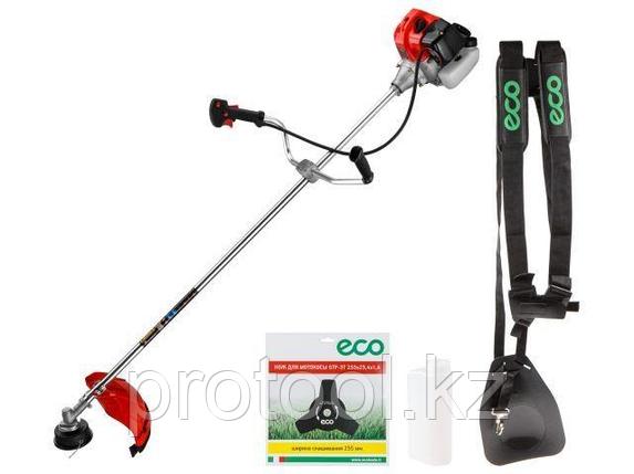 Мотокоса ECO GTP-251 Power (2.5 кВт, 3.4 л.с., 52.0 см3, лёгкий запуск, нож 3Т, ремень двухлямочный, вес 7.8, фото 1