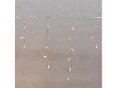 Гирлянда "Айсикл" 10х0,6 м, 238LED, IP44, прозрачный ПВХ, цвет свечения теплый белый NEON-NIGHT (Тип питания: